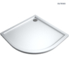 Superior brodzik 90x90 cm półokrągły akrylowy biały OLTENS 16002000