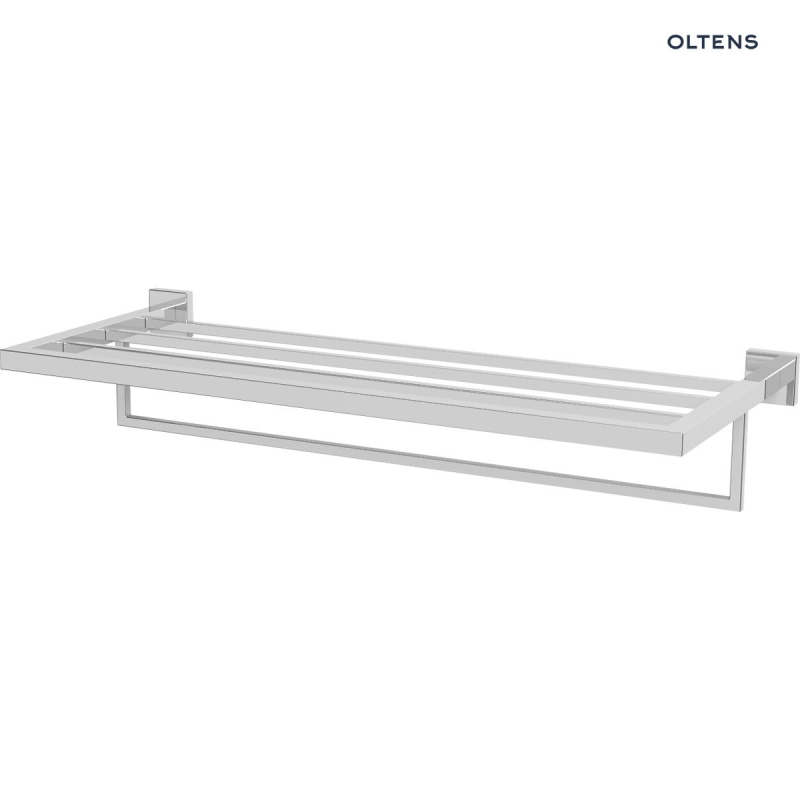 Tved wieszak na ręcznik 60 cm z półką chrom OLTENS 80202100