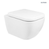 Vernal miska WC wisząca PureRim z powłoką SmartClean biała OLTENS 42502000