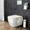 Vernal miska WC wisząca PureRim z powłoką SmartClean biała OLTENS 42502000