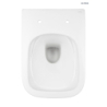 Vernal miska WC wisząca PureRim z powłoką SmartClean biała OLTENS 42502000