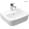 Vernal umywalka 40x32,5 cm wisząca z powłoką SmartClean biała OLTENS 41503000