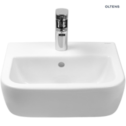 Vernal umywalka 40x32,5 cm wisząca z powłoką SmartClean biała OLTENS 41503000