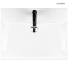 Hofsa umywalka 60x46 cm nablatowa z powłoką SmartClean biała OLTENS 41805000