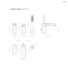 Gota bateria wannowo-prysznicowa kompletna 3-otworowa chrom OLTENS 34201100