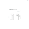 Gota bateria prysznicowa podtynkowa kompletna chrom OLTENS 33101100