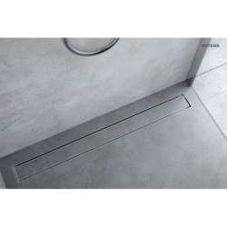 Langan 80 uniwersalny 2w1 odpływ prysznicowy liniowy 80 cm z kołnierzem OLTENS 30003000