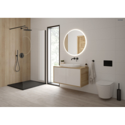 Zestaw Jog miska WC wisząca PureRim z powłoką SmartClean z deską wolnoopadającą Slim OLTENS 42505000