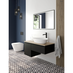 Zestaw Jog miska WC wisząca PureRim z powłoką SmartClean z deską wolnoopadającą Slim OLTENS 42505000