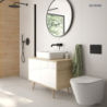 Zestaw Jog miska WC wisząca PureRim z powłoką SmartClean z deską wolnoopadającą Slim OLTENS 42505000