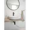 Hamnes umywalka 47,5x34 cm nablatowa owalna z powłoką SmartClean biała OLTENS 40809000