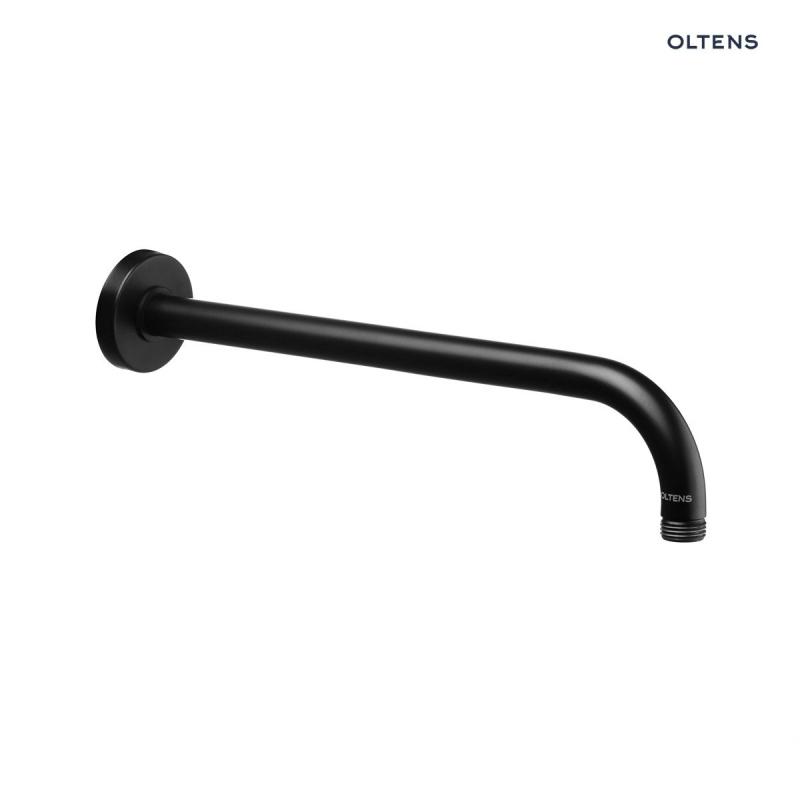 Lagan ramię deszczownicy 40 cm okrągłe czarny mat OLTENS 39400300