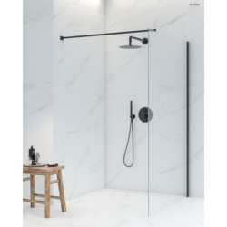 Lagan ramię deszczownicy 40 cm okrągłe czarny mat OLTENS 39400300