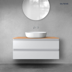 Vernal szafka 100 cm podumywalkowa wisząca szary mat OLTENS 60002700