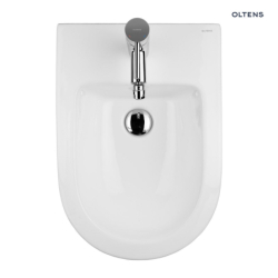 Hamnes bidet wiszący z powłoką SmartClean biały OLTENS 46504000