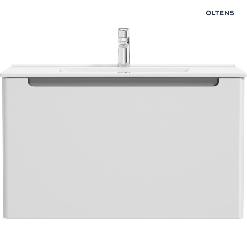 Jog umywalka z szafką 80 cm biała OLTENS 68001000