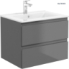 Vernal umywalka z szafką 60 cm grafit mat OLTENS 68000400