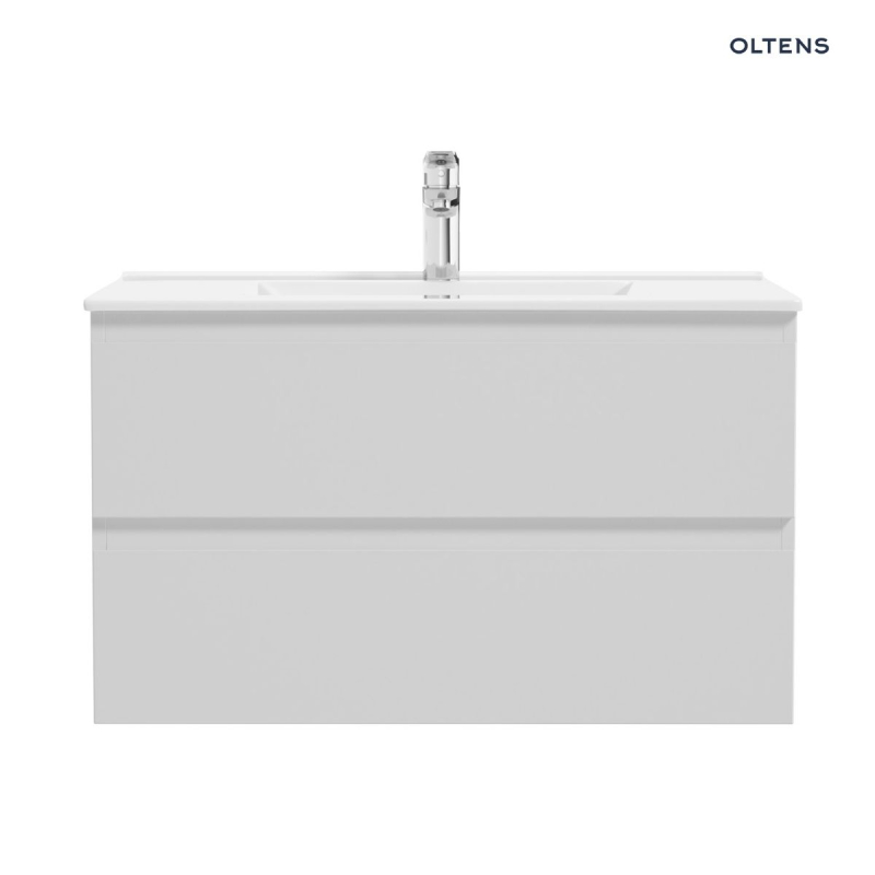 Vernal umywalka z szafką 80 cm szary mat OLTENS 68001700
