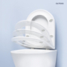 Zestaw Hamnes miska WC wisząca PureRim z powłoką SmartClean z deską wolnoopadającą Slim OLTENS 42515000