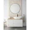 Hamnes Thin umywalka 51x39 cm nablatowa owalna biała OLTENS 41313000