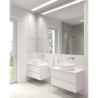 Hamnes Thin umywalka 49,5x35,5 cm nablatowa owalna z powłoką SmartClean biała OLTENS 40819000