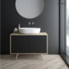 Hamnes Thin umywalka 60,5x41,5 cm nablatowa owalna z powłoką SmartClean biała OLTENS 40820000