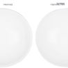 Hamnes Thin umywalka 60,5x41,5 cm nablatowa owalna z powłoką SmartClean biała OLTENS 40820000