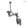 Stalvask zlewozmywak stalowy 1-komorowy 44x44 cm stal polerowana OLTENS 71100100