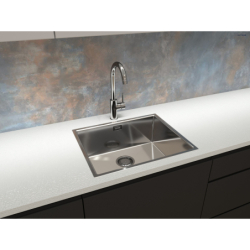 Stalvask zlewozmywak stalowy 1-komorowy 54x44 cm stal polerowana OLTENS 71101100