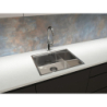 Stalvask zlewozmywak stalowy 1-komorowy 54x44 cm stal polerowana OLTENS 71101100