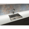 Stalvask zlewozmywak stalowy 1-komorowy 54x44 cm stal polerowana OLTENS 71101100