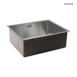 Stalvask zlewozmywak stalowy 1-komorowy 54x44 cm stal polerowana OLTENS 71101100