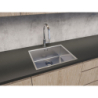 Stalvask zlewozmywak stalowy 1-komorowy 54x44 cm stal polerowana OLTENS 71101100