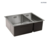 Stalvask zlewozmywak stalowy 1,5-komorowy 58x44 cm stal polerowana OLTENS 71200100