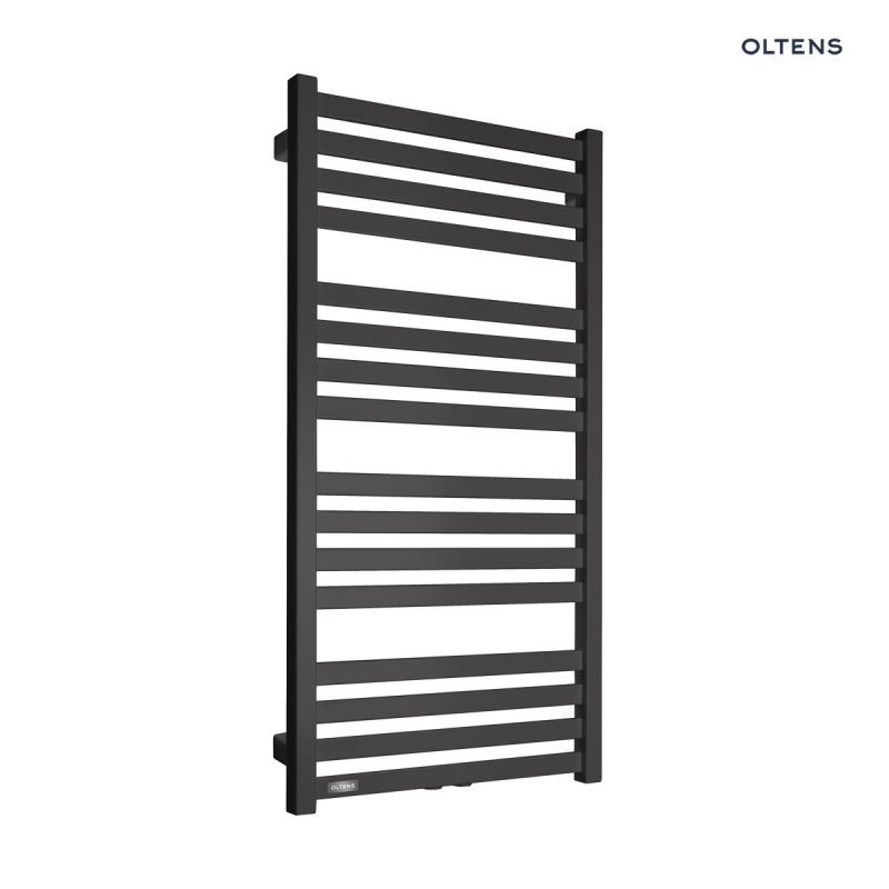 Vanlig grzejnik łazienkowy 96x50 cm czarny mat OLTENS 55007300