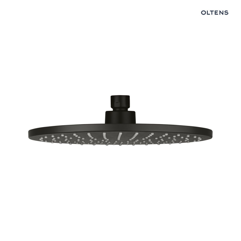 Atran deszczownica 22 cm okrągła czarny mat OLTENS 37004300