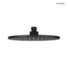 Atran deszczownica 22 cm okrągła czarny mat OLTENS 37004300