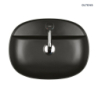 Hamnes Thin umywalka 51x39 cm nablatowa owalna z powłoką SmartClean czarny mat OLTENS 41813300
