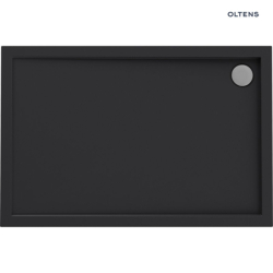 Superior brodzik 120x90 cm prostokątny akrylowy czarny mat OLTENS 15006300