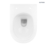 Hamnes Kort miska WC wisząca PureRim biała OLTENS 42019000