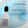 Hamnes Stille miska WC wisząca PureRim z powłoką SmartClean biała OLTENS 42521000