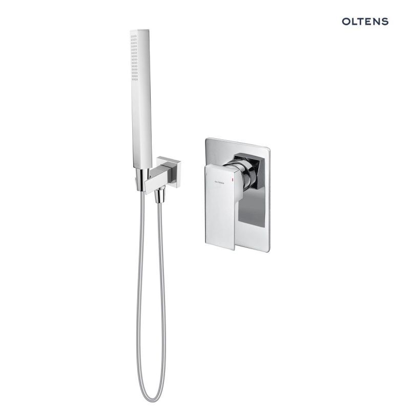 Zestaw Gota bateria prysznicowa podtynkowa z zestawem prysznicowym chrom OLTENS 36606100