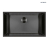 Stalvask zlewozmywak stalowy 1-komorowy 76x44 cm czarny OLTENS 71102300