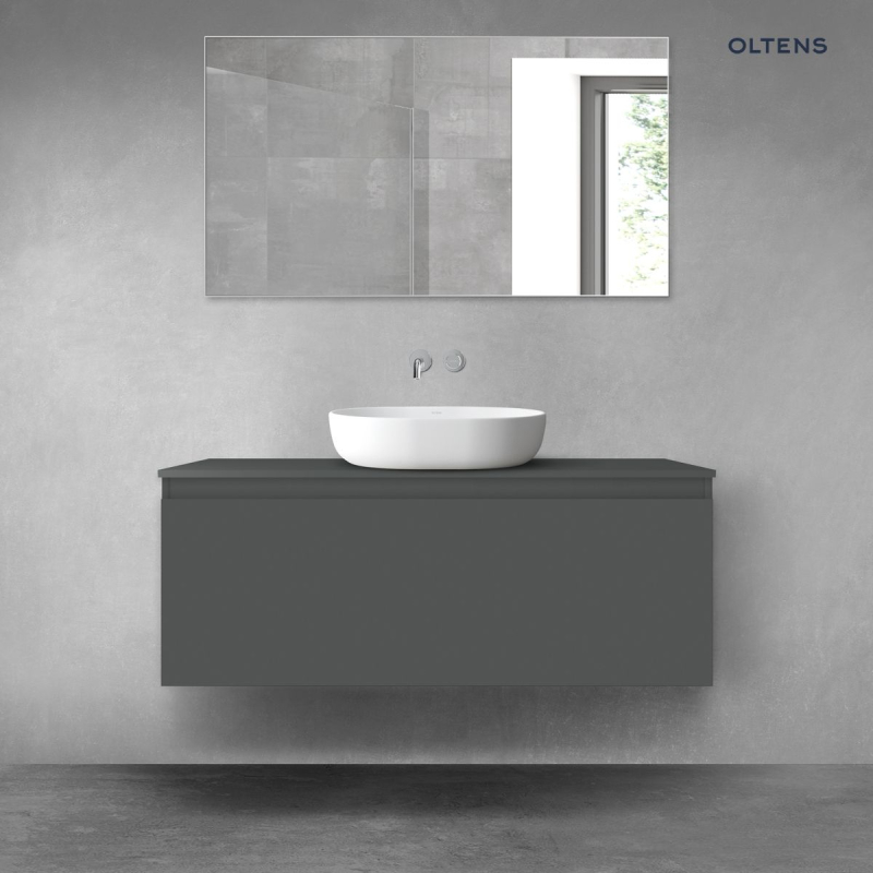Vernal szafka 120 cm podumywalkowa wisząca grafit mat OLTENS 60016400