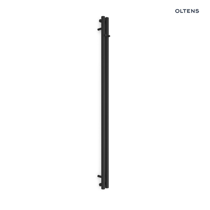 Stang grzejnik łazienkowy 180x9,5 cm czarny mat OLTENS 55010300