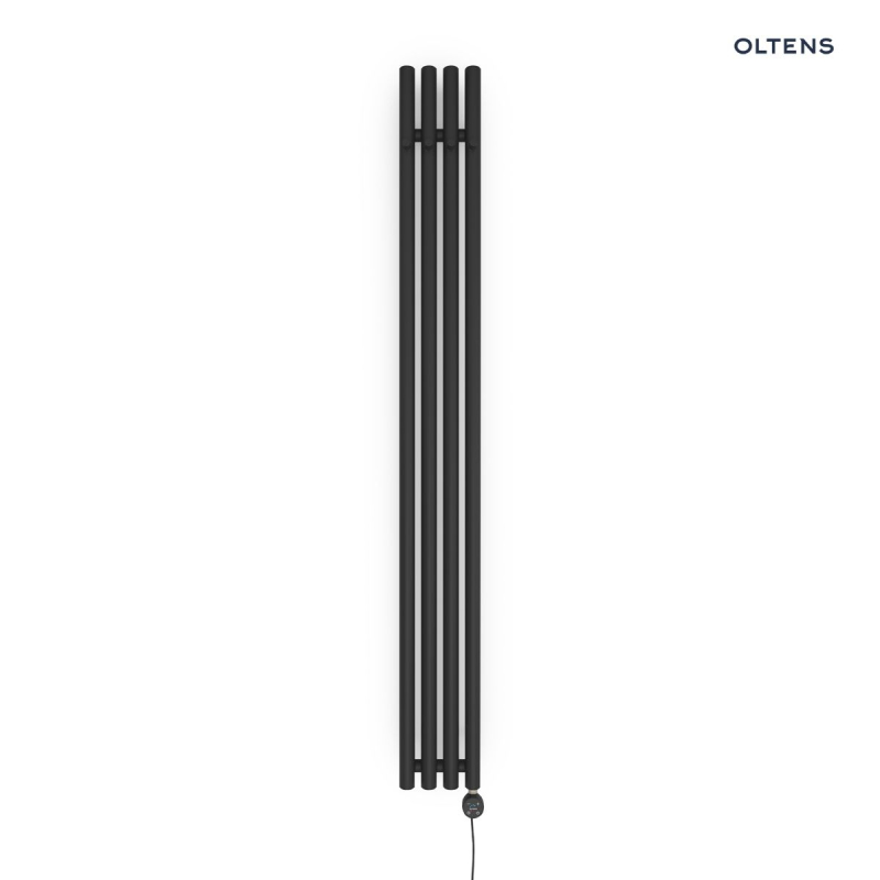 Stang (e) grzejnik łazienkowy 180x20,5 cm elektryczny czarny mat OLTENS 55112300