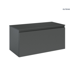 Vernal szafka 100 cm podumywalkowa wisząca z blatem grafit mat OLTENS 68105400