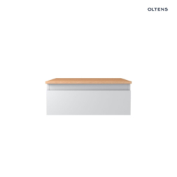 Vernal szafka 60 cm podumywalkowa wisząca z blatem szary mat/dąb OLTENS 68107700
