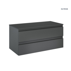 Vernal szafka 100 cm podumywalkowa wisząca z blatem grafit mat OLTENS 68117400