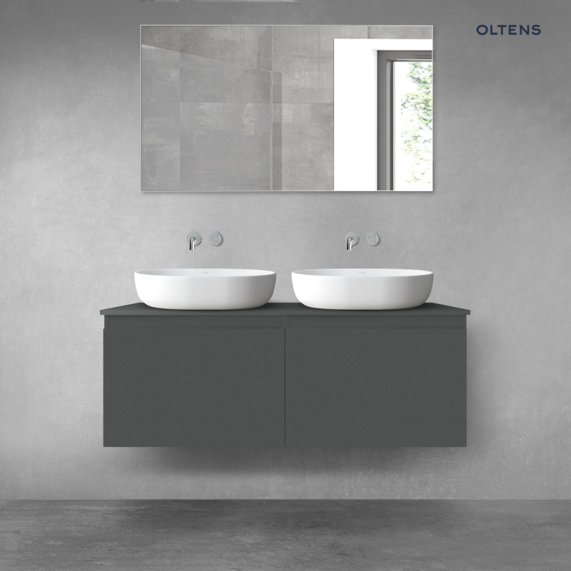 Vernal zestaw mebli łazienkowych 120 cm z blatem grafit mat OLTENS 68243400
